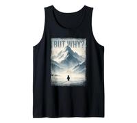 Pero por qué - Tendencia de pingüino nihilista Meme Trendy Camiseta sin Mangas