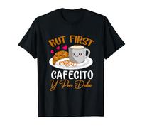 Pero Primero Cafecito Y Pan-Dulce Concha Amante del Café Mexicano Camiseta gráfica económica