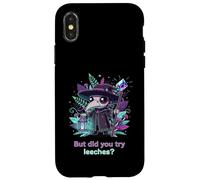 Pero, ¿probaste sanguijuelas Divertido médico gótico de la Peste Carcasa para iPhone X/XS