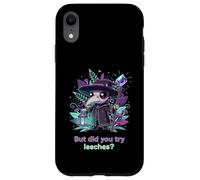 Pero, ¿probaste sanguijuelas Divertido médico gótico de la Peste Carcasa para iPhone XR
