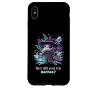 Pero, ¿probaste sanguijuelas Divertido médico gótico de la Peste Carcasa para iPhone XS MAX