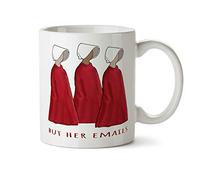 Pero Sus Correos Electrónicos Son Anti-Trump, Demócrata, Liberal, Feminista, Hillary Clinton. Taza Con Asa Tazas Cerámica Taza De Café Para Oficina Cacao Zumo 330Ml