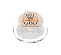 Pero Todavía Confío en Dios Fe Cristiana Mariposa Jesús PopSockets PopGrip para MagSafe