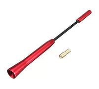 PeroFors Antena Roja Pequeña 3 En 1 Bee Sting Antena Am FM para Universal Car Van