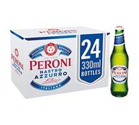 Peroni Nastro Azzuro Lager - Botellas (24 unidades, 330 ml)