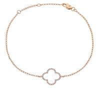 PERORNO Pulsera de Plata 925 y Madreperla, color rosado, para mujer, elegante y sofisticada, Perla Cultivada