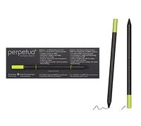 Perpetua Lapiz Ecológico de Grafito Reciclado con Borrador Color Verde Lima Fusionado No Tóxico, Diseño y Tecnología Unidos para el Placer de Escribir y Dibujar - Lapiz Eterno o Casi, Regalo Ideal