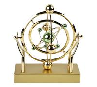 Perpetual Motion Machine, Swing Ball Desktop Ornament, Newton Balance Sculpture, Science Home Decoration, for Living Room, Study, Office, Shelf, Bedroom
