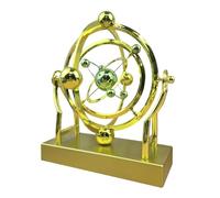 Perpetual Motions, Physics Perpetuals Motion Machine Swinging Model, ABS Creative Science Gadgets Model, Physics Mechanics Home Decor for Study Room Tables, and Kids, 22.9x22.5cm
