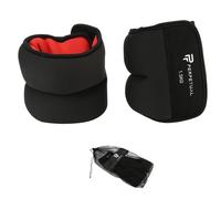 PERPETUAL® Pesas Ajustables para Tobillos y Muñecas - 2 unidades - Pesos: 1KG 2KG 3KG 4KG - Tobilleras y Muñequeras Lastradas con Peso - Hombre y Mujer - Entrenamiento Fuerza - Fitness - Recuperación