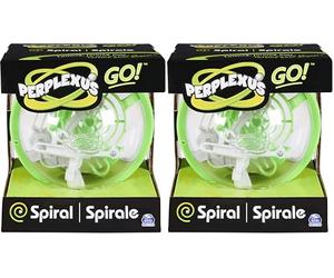 PERPLEXUS - PERPLEXUS GO! - Laberinto 3D con 35 desafíos - Juguete perplejo - Juego de acción y Reflejo - Rotura para niños - Virtus pedagógicas - Juego Infantil de 8 años y + - Color Aleatorio