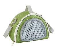 Perr - Transportín de viaje para hámsters - Jaula portátil para animales domésticos, 21 x 13,5 x 16 cm, mochila ligera y multiusos, cómoda mochila para tortugas Perr viajes a pie