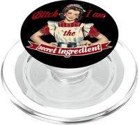 Perra, Soy El Ingrediente Secreto Pin Up Girl En La Cocina PopSockets PopGrip para MagSafe