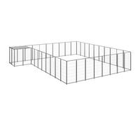 Perrera cómoda y grande color Negro