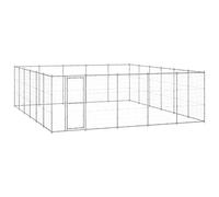 Perrera de Exterior de Acero galvanizado 36,3 m², Xichuzi Parque para Perros, Valla Perros, Corralito para Perros, Parque para Perros Cachorros, Corral Perro, Vallado para Perros