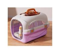 Perrera para Perros Caja de Aire for Gatos, Bolsa for, Jaula portátil for, Caja for, envío for Perros, for for el Auto(Purple)