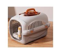 Perrera para Perros Caja de Aire for Gatos, Bolsa for, Jaula portátil for, Caja for, envío for Perros, for for el Auto(Grey)