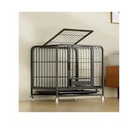 Perrera para Perros Jaula for Perros pequeños, Ideal for Interiores, for Cachorros de Entre 12 y 25 Libras(Medio)