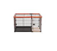Perrera para Perros Jaula for Perros Perrera con Inodoro Shiba Inu Corgi Perro Mediano y Grande pequeño Mascota Valla Interior for(02,Grande)