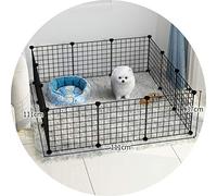 Perreras Jaula para Perros Barrera De Aislamiento para Perros Pequeños Y Medianos En Interiores Almacenamiento En El Hogar Ensamblado Libremente Fácil De Limpiar Valla para Gatos Suministros para Masc