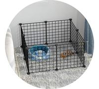 Perreras Jaula para Perros Interior Barrera De Aislamiento para Perros Pequeños Y Medianos Almacenamiento En El Hogar Ensamblado Libremente Fácil De Limpiar Valla para Gatos Suministros para Mascotas