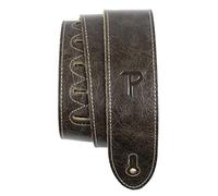 Perri's Leathers EM2-6697-XL Italian Garment Leather Guitar Strap (High-End Deluxe Soft Leather) 2" Wide & XL- Suitable for Most Guitars, Vintage