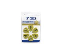 Perri's Leathers LP-SPR9 0.71mm Medium Delrin Guitar Picks - 6 Picks