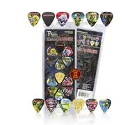 Perri's Leathers LP12-INM1 Medium Celluloid Plastic, 12-Pieces per Package Guitar Picks