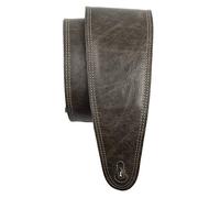 Perri's Leathers Ltd. - Correa de guitarra - Cuero - Acolchado - Marrón Vintage - Cobre - Ajustable - Para guitarras acústicas/bajas/eléctricas - Fabricada en Canadá (BM35PD-7134)