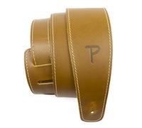 Perri's Leathers Ltd. - Correa de guitarra - Cuero de béisbol (serie) - Girasol - Ajustable - Para guitarras acústicas/bajas/eléctricas - Fabricada en Canadá (SP2S-7164)