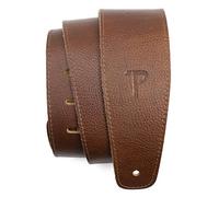 Perri's Leathers Ltd. - Correa de guitarra - Cuero de Silla de Montar - Ajustable - Para guitarras acústicas/bajas/eléctricas - Fabricada en Canadá (P25SDL-7172)