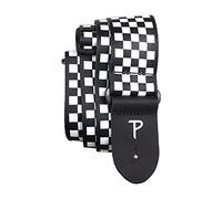 Perri's Leathers Ltd. - Correa de guitarra - Poliéster - Cuadriculado - Ajustable - Para guitarras acústicas/bajas/eléctricas - Fabricada en Canadá (LPCP-591)