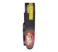 Perri's Leathers Ltd. - Horror of Frankenstein - Correa de guitarra de cuero - Producto con licencia oficial - Longitud ajustable - Para guitarras eléctricas, acústicas y bajos - Hecho en Canadá