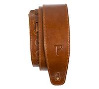 Perri's Leathers Ltd. - The Africa Collection - 1 Correa de Guitarra - Longitud Ajustable - Ante y Cuero - Beige - AFR25-6873