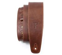 Perri's Leathers Ltd. - The Africa Collection - 1 Correa de Guitarra - Longitud Ajustable - Ante y Cuero - Óxido - AFR25-6872