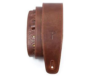 Perri's Leathers Ltd. - The Africa Collection - 1 Correa de Guitarra - Longitud Ajustable - Ante y Cuero - Óxido - AFR25-6872