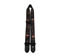 Perri's Leathers | Pink Floyd Guitar Strap (Official Licensing) 2” Double Sided, Polyester Webbing, Adjustable 39" - 58" Long, LPCP-8092 Prisms Logo