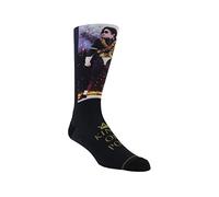 PERRI'S SOCKS, Special Editions Series, 1 Dye Sublimination Socks, Michael Jackson Dye Sublimination Crew, Officially Licensed Rock Band Socks, Cushioned Novelty Socks for Men and Women