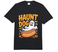 Perrito Caliente con Forma de Fantasma Divertido de Haunt Dog para Halloween Comfort Colors Adult Heavyweight T-Shirt