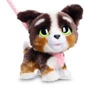 Just Play Perrito de Peluche Interactivo Que Camina, furReal Walk-A-Lots Bernedoodle, de 20,3 cm, con Sonidos, Piel sintética, Juguetes para niños a Partir de 4 años