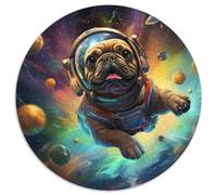 Perrito Lindo 1000 Pieza Rompecabezas Juegos De Puzzle Creativo Rompecabezas Circulares Desafío De Color para Adultos Y Niños 1000pcs (67.5x67.5cm)