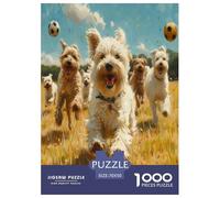Perrito Lindo Puzzle De 1000 Piezas Rompecabezas para Adultos Rompecabezas 1000 Piezas para Adultos para Amantes O Amigos Rompecabezas Imposable 70x50cm/1000pcs