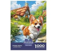 Perrito Lindo Puzzle De Papel 1000 Piezas animación Colorido Exclusivo De Amazon para Adultos Y Jóvenes 70x50cm/1000pcs