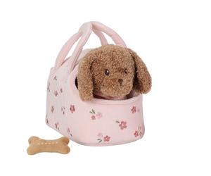 Perrito peluche Jackie con bolsa - Peluche con accesorios - Little Dutch - Compañero suave desde 12 meses