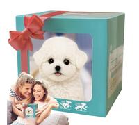 Perrito Robot - Perrito Que Camina Realista E Inteligente - Mascota Robótica Educativa con Movimiento para Juegos de Niños y Niñas en Navidad Cumpleaños Día del Niño