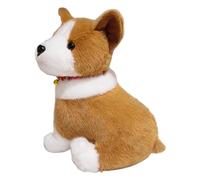 Perro acolchado, peluche de perro relleno - Cachorros de peluche soft cog | Pelos animales de dibujos animados, pequeños animales abrazables, figura de cachorro de peluche para niños de la escuela de