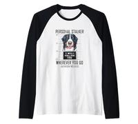 Perro acosador Personal de Berna, Perro de montaña I Will Follow You Camiseta Manga Raglan