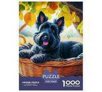 Perro Adorable 1000 Pièce Puzzle Jeu De Famille Classique Jigsaw Puzzles Jeu De Défi Unique Pour Cadeaux De Voyage, Présent 70x50cm/1000pcs