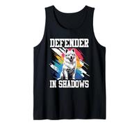 Perro Alabai Defender in Shadows Camiseta sin Mangas