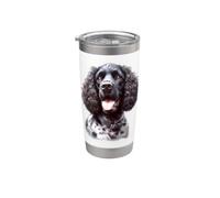 Perro American Water Spaniel Vaso térmico de acero inoxidable de doble pared